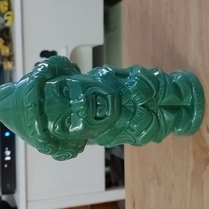 Green Ceramic Buddy the Elf Tiki Mug - Decorative Drinkware